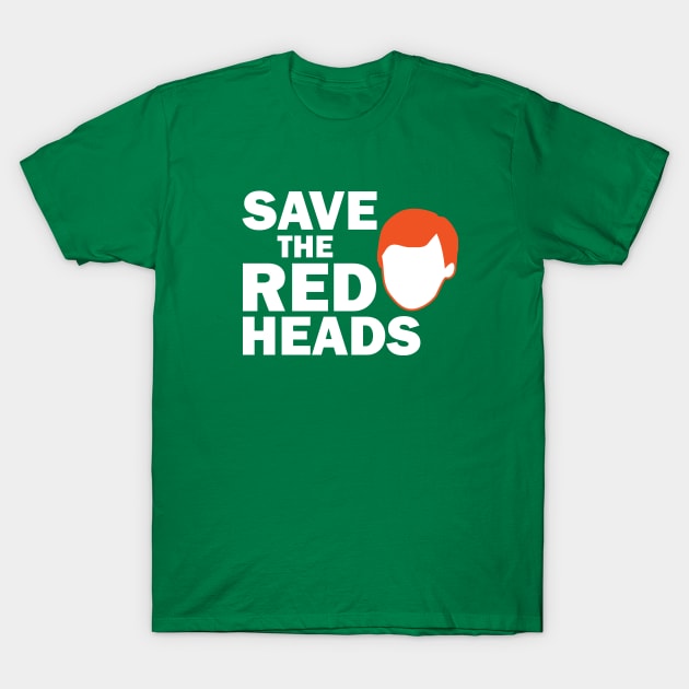 Save the Redheads T-Shirt by dtummine